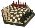 שחמט עץ ל-3 אנשים